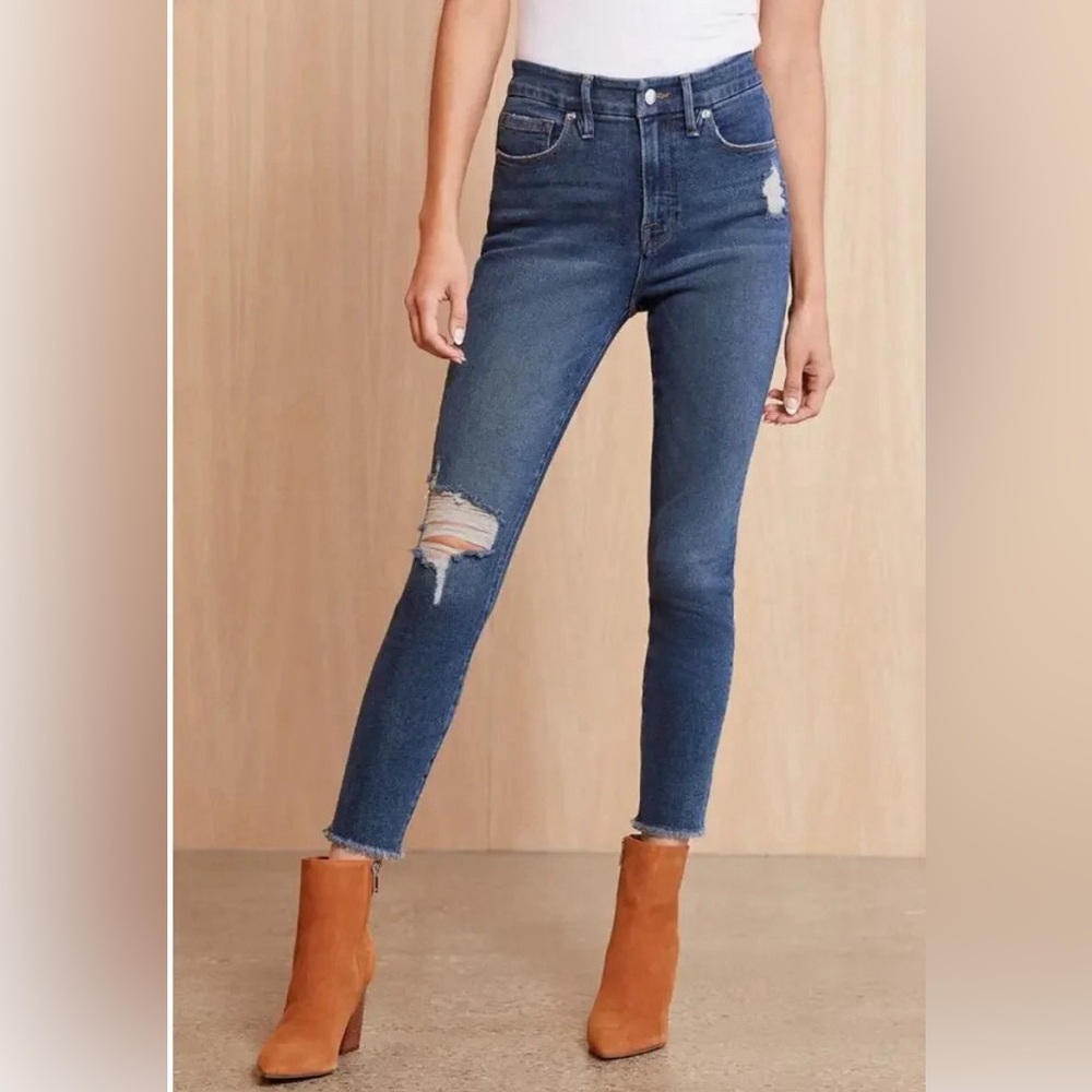 Good American Blue Skinny Jeans